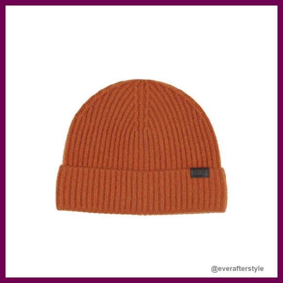 Luxury Cashmere Knit Beanie Ultra-Soft Classic Elegant Winter Accessory
